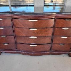  6'Marble Top Dresser OUTLOOK MFG.