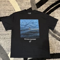 Authentic 2023 SZA SOS Concert Tour Black Shirt Size Large 