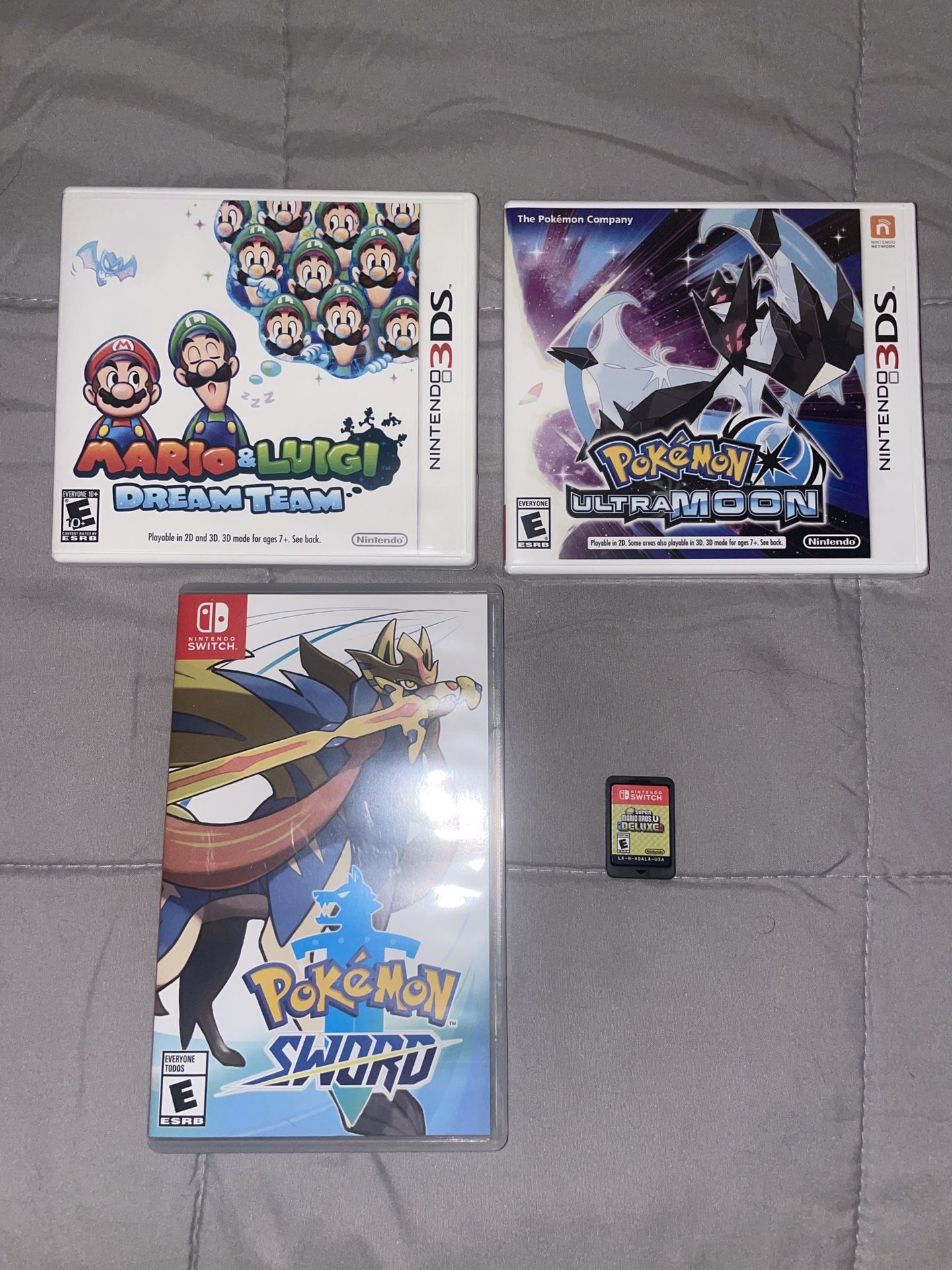 Nintendo Pokemon/mario Video Games 