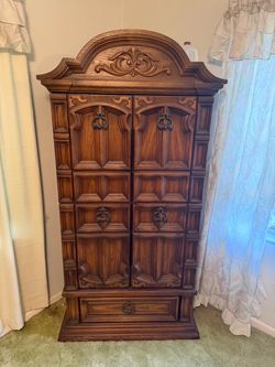 Solid Wood Armoire