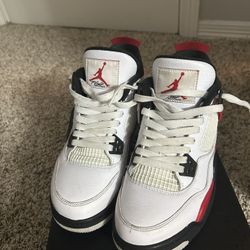 JORDAN 4 Red Cement