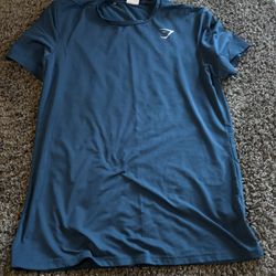 Gymshark Blue Shirt