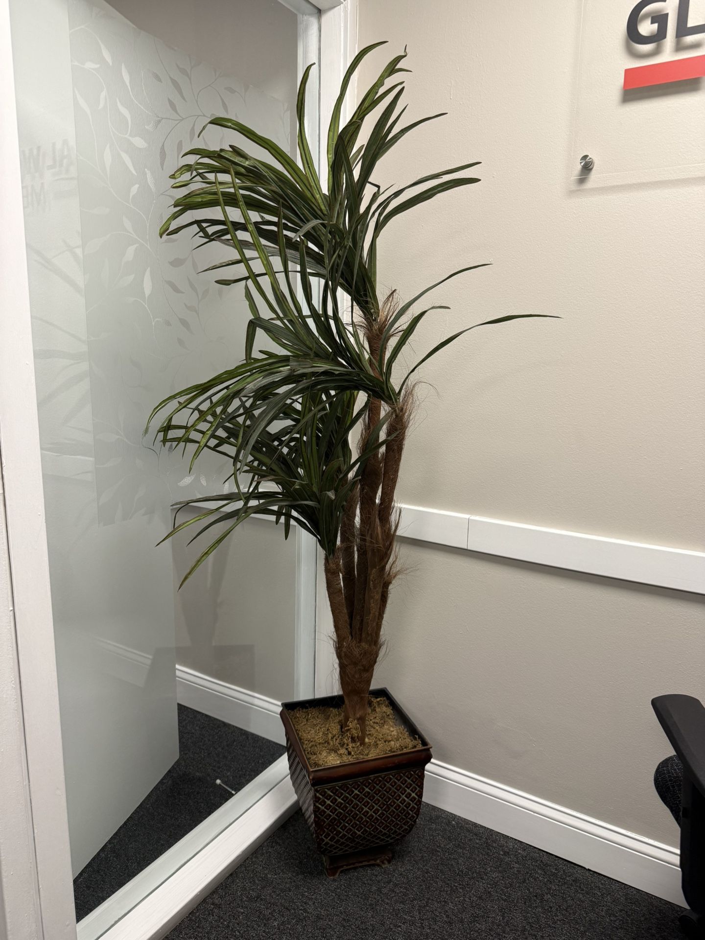 Three Fake Decor Plants