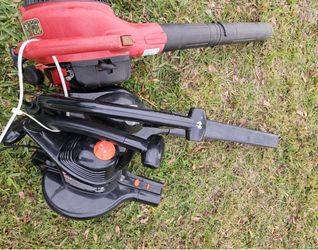 Three Leaf Blowers