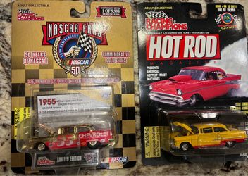Diecast 1955 Chevy 1:64 scale cars