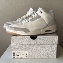 Nike Air Jordan 3s Craft Ivory