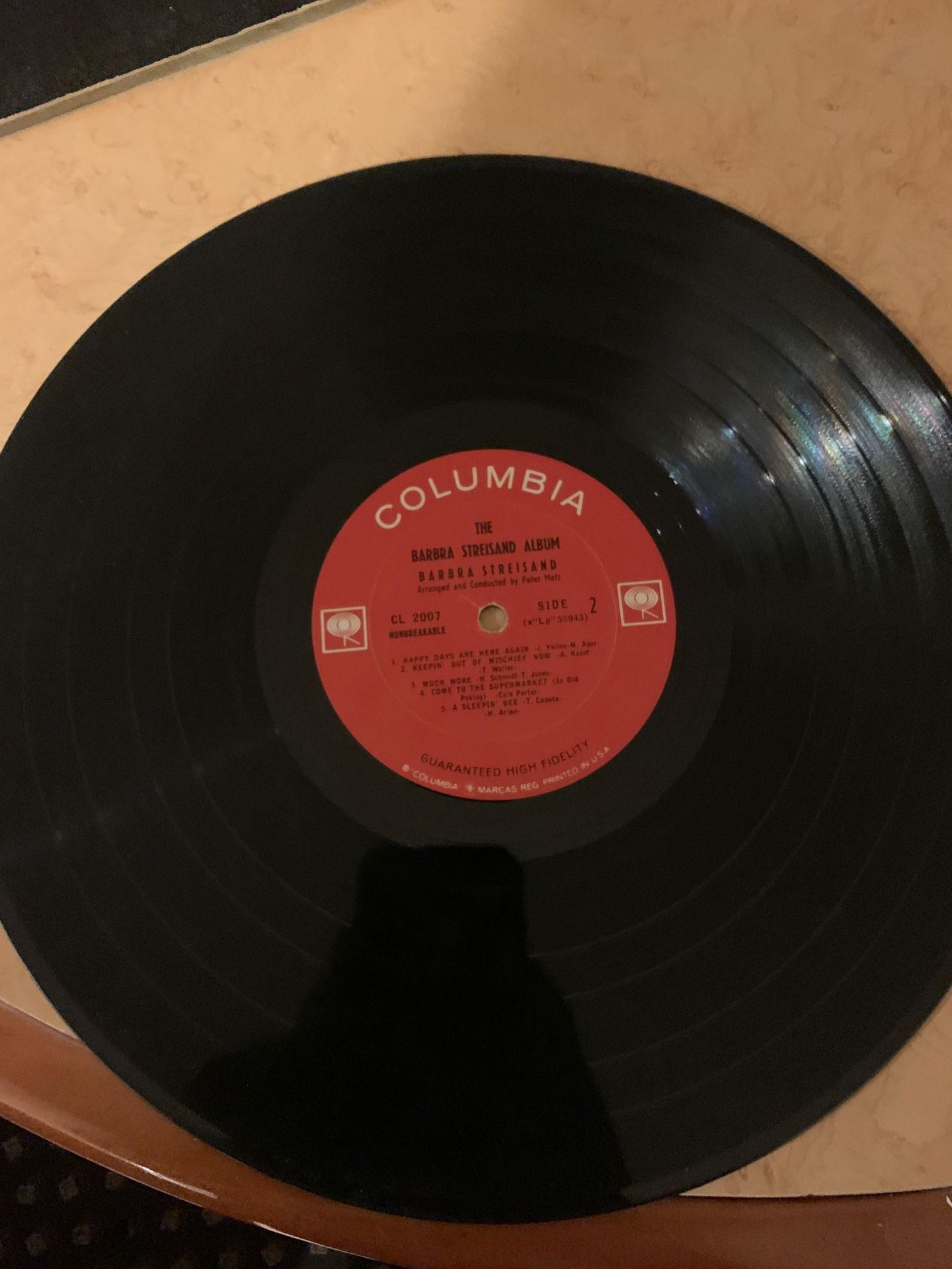 Vinyl records collection over 600 records