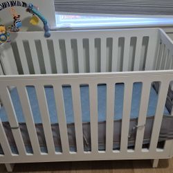 Crate and Barrel  - White Sycamore Crib