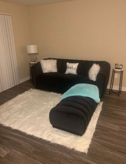 Modern Black Sofa