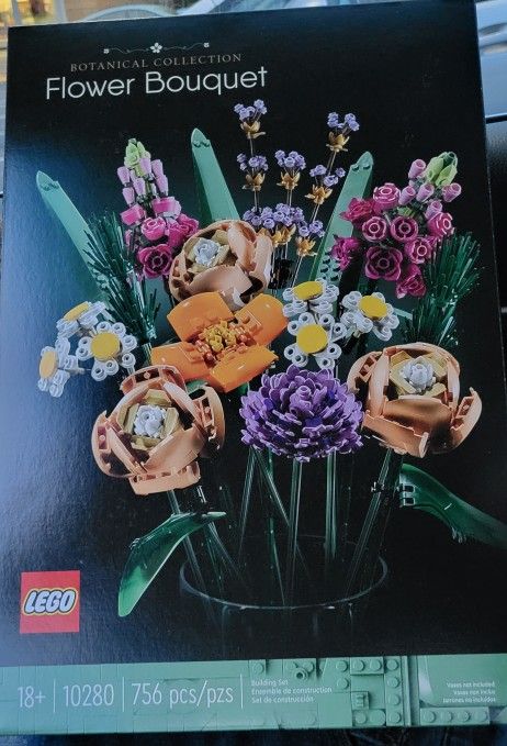Legos Bouque of Flowers 10280 (756 Pieces)