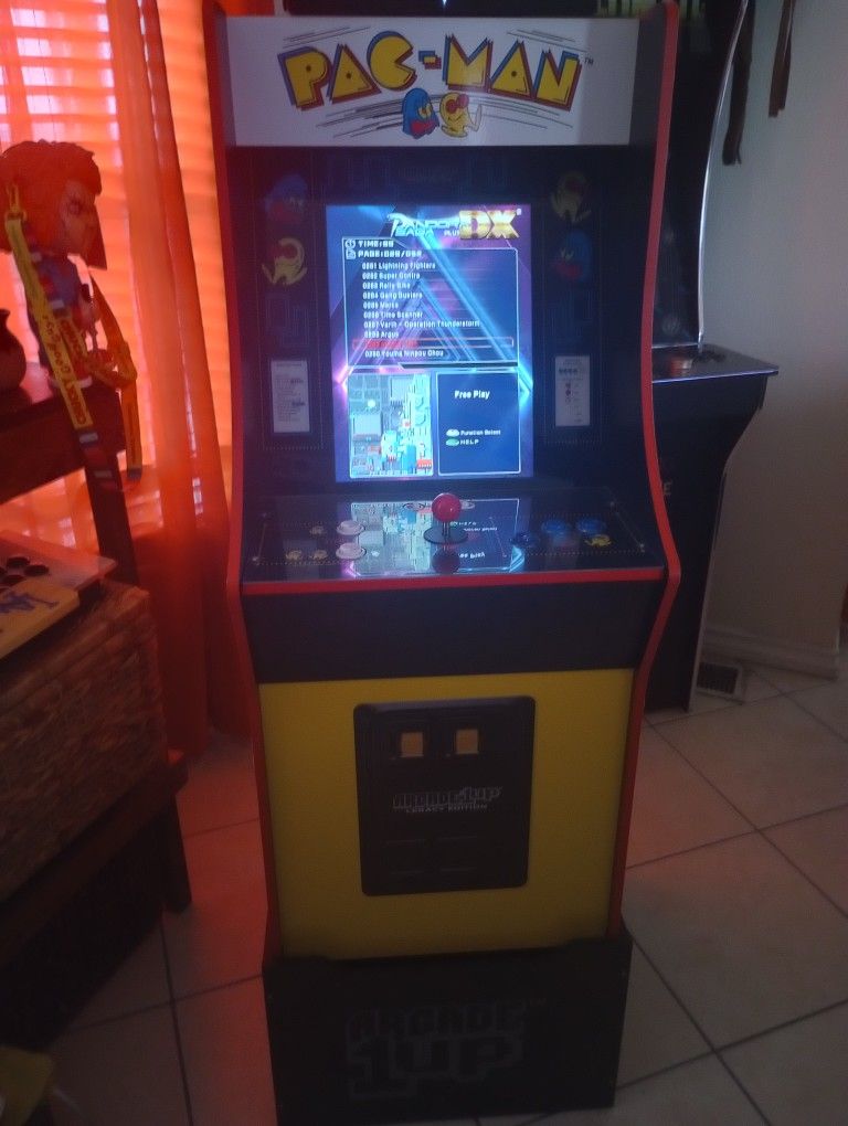 Modded 500 Games Pacman Arcade 1up