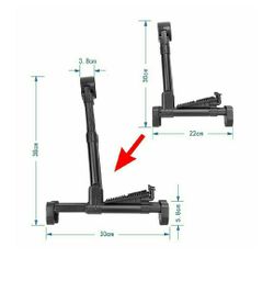Fzone Guitar Stand for Acoustic and Electric Guitars, Bass, Ukulele