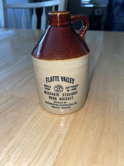  Vintage Corn Whiskey Bottle  Collectible 