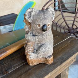 VINTAGE KOALA STATUE HEAVY