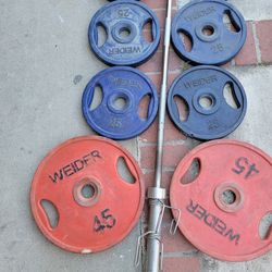 Weider Olympic weight set