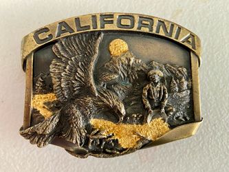 Vintage California Belt Buckle
