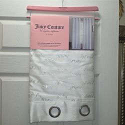 Two Window Panels With Grommets