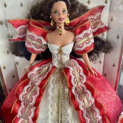 1997 Happy Holidays 10th Anniversary Special Edition Barbie