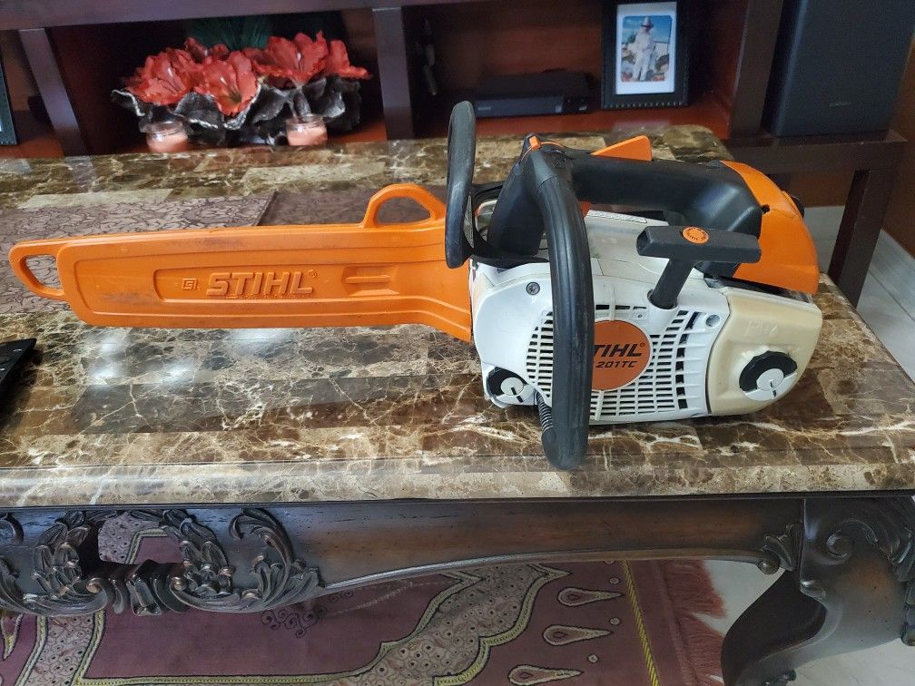 Stihl Ms 201T Chainsaw Good Condition Works Good