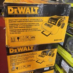 Dewalt 4.5 Gallon Air Compressor