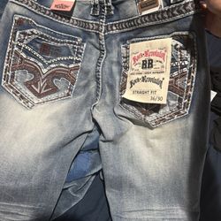 Rock Revolution Denim Jeans 36x32