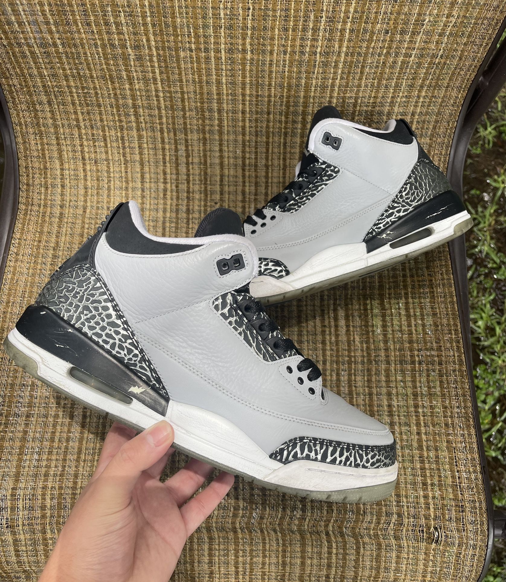 Jordan 3 wolf grey