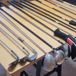 Various GOLF CLUBS