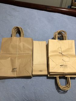 brown kraft bags 4 sizes.