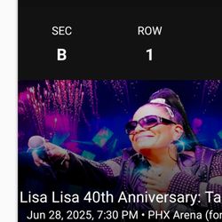 Lisa Lisa 40th Anniversary Concert