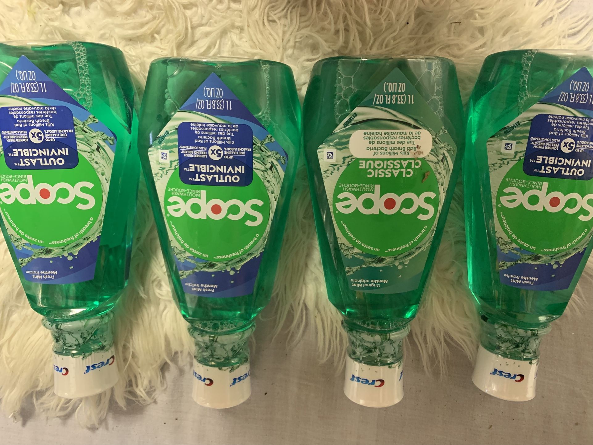 4/$12 Crest Mouthwash (large Size)