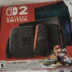 Nintendo Switch 2 With Mario Game