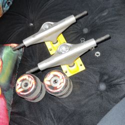 Skateboarding Trucks And Wheels