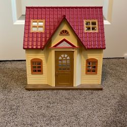 Calico Critters Cottage & Elephant Family 