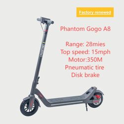 #san Jose#PHANTOM GOGO A8 Electric Scooter(Looking for wholeseller)