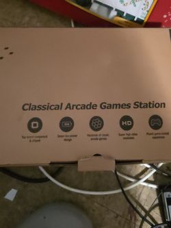 Classical arcade game station
