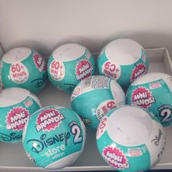 ZURU MINI BRANDS DISNEY SERIES 2 LOT 8 NEW MYSTERY BALLS TOYS