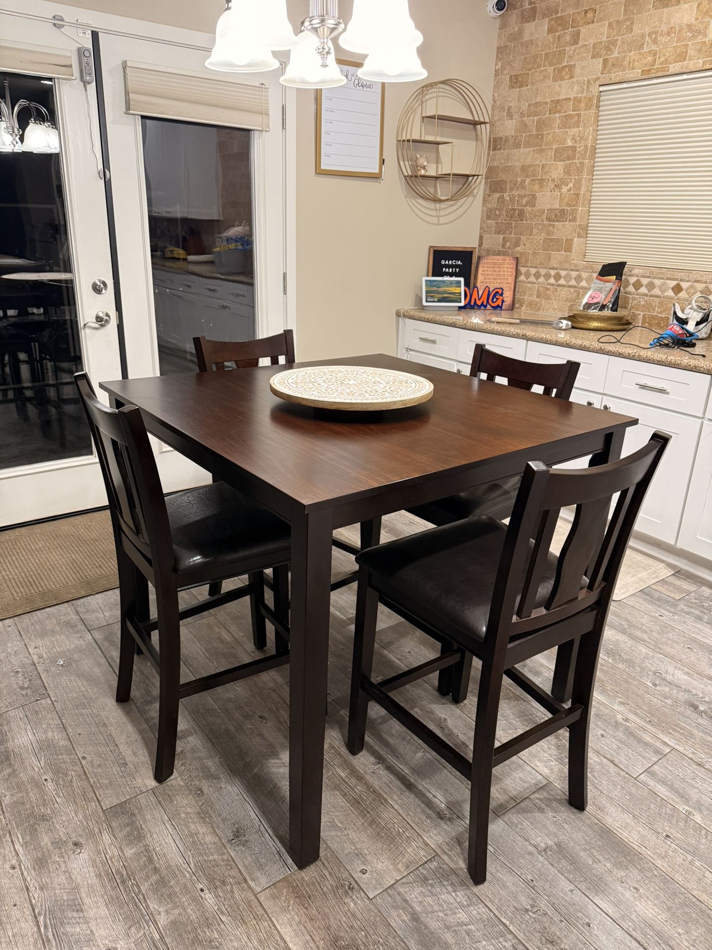 Kitchen Table Set 4 Chairs