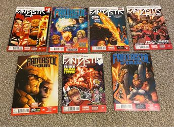 Marvel Fantastic Four (2012/2013) Comic Book Lot #1 2 3 5 8 9 12