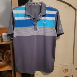 Boys Size Large Puma Golf Shirt