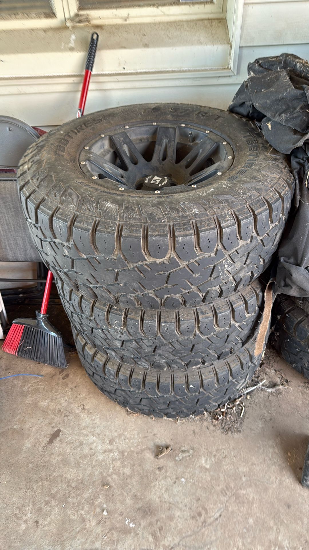Used Rim And Tires Set If 4