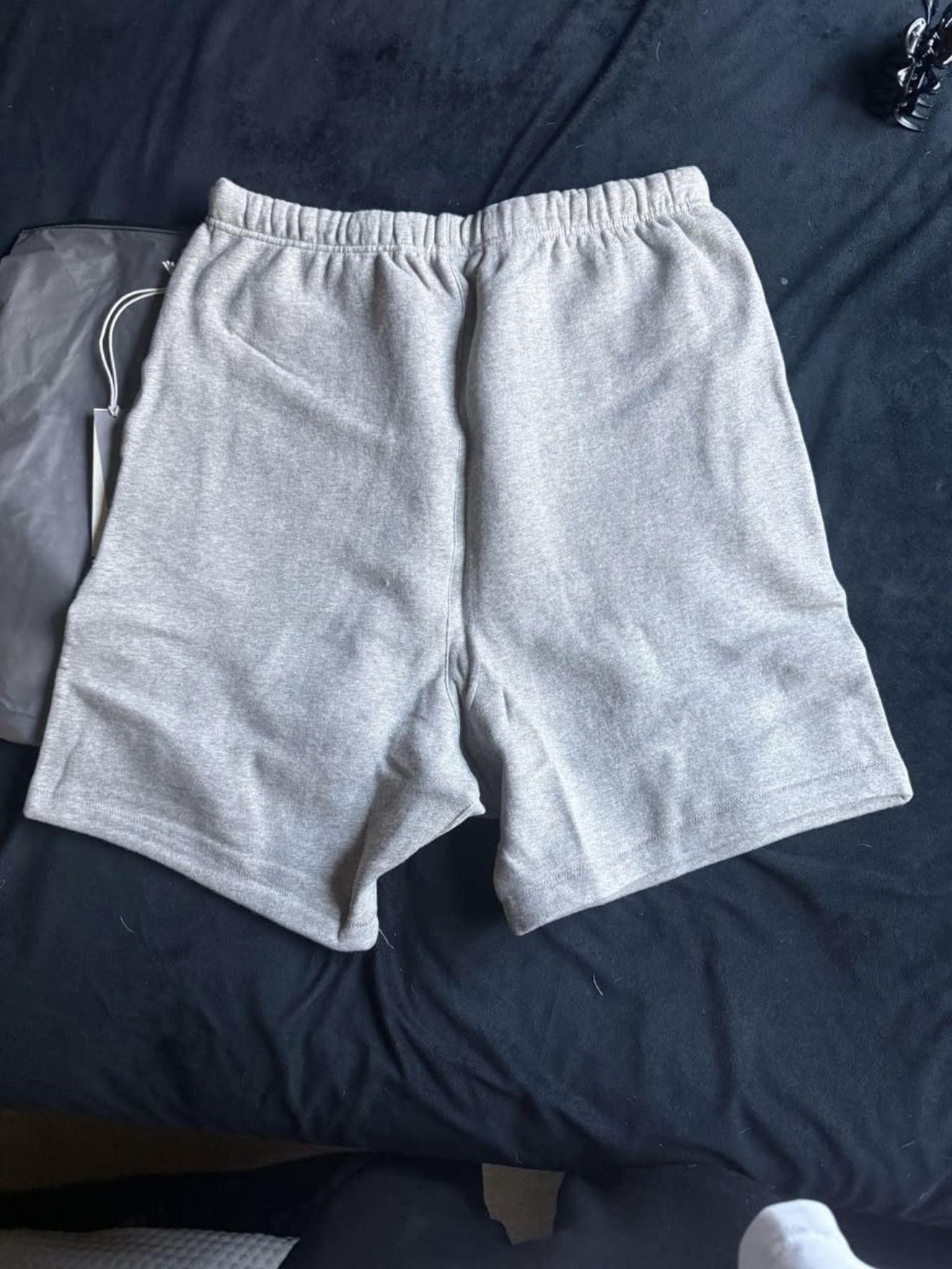 Essentials Shorts Dark Oatmeal (Size Medium)