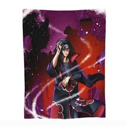 Itachi Blankets Super Soft Flannel Anime Throw Blanket 130cm X 150cm (50 x 60) New 