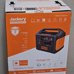 Jackery 1800-Watt Continuous/3600W Peak Output Power Station Explorer 1500 Push Button Start Battery Generator for Outdoors

Brand New Cash Or Zelle 