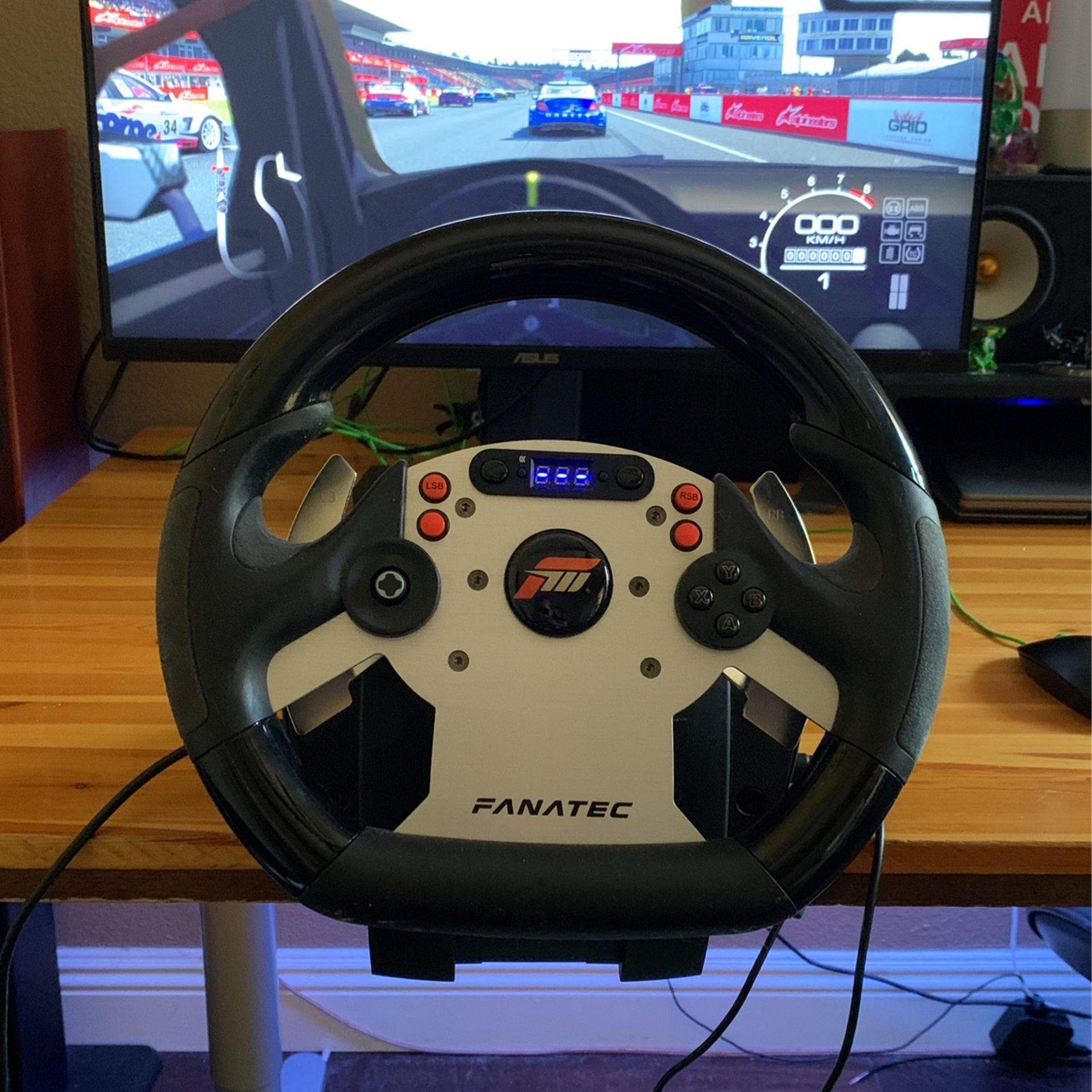 Fanatec CSR Racing Wheel Controller & Pedals