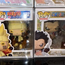 Naruto And One Piece Funko