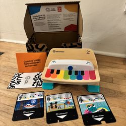 Baby Einstein Magic Touch Piano Wood Toy - Brand NEW with Batteries!