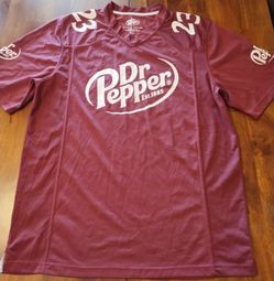 Dr Pepper Promotional Football Style Jersey #23 Est 1885 Men's Large New