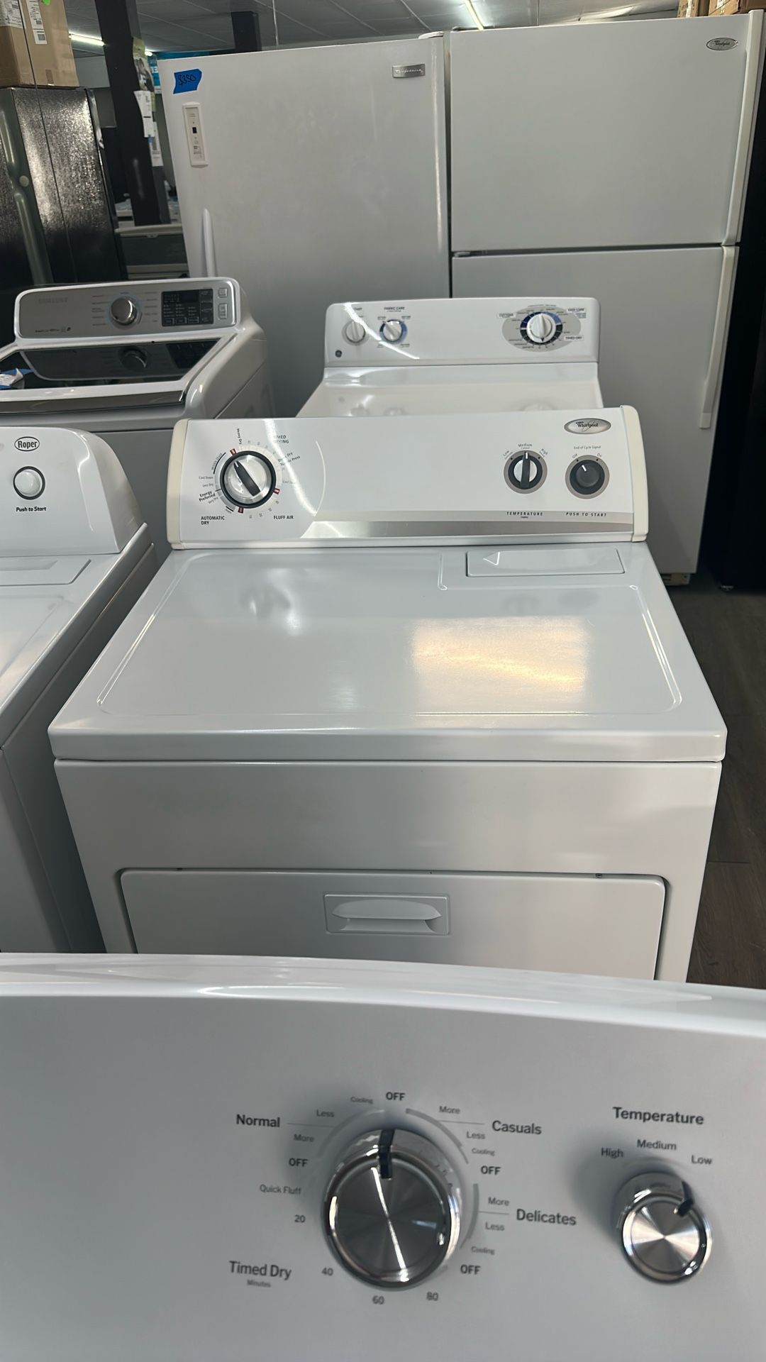 Whirlpool Dryer With Wrinkle Shield