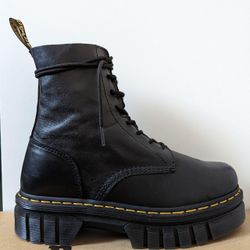Dr. Martens Audrick Nappa Leather Platform Boots W11, M10