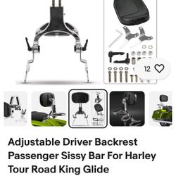 Sissy Bar/ Back Set